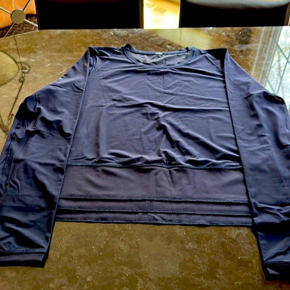 lululemon athletica Tops - Lululemon, new , silky Long sleeve, with mash details